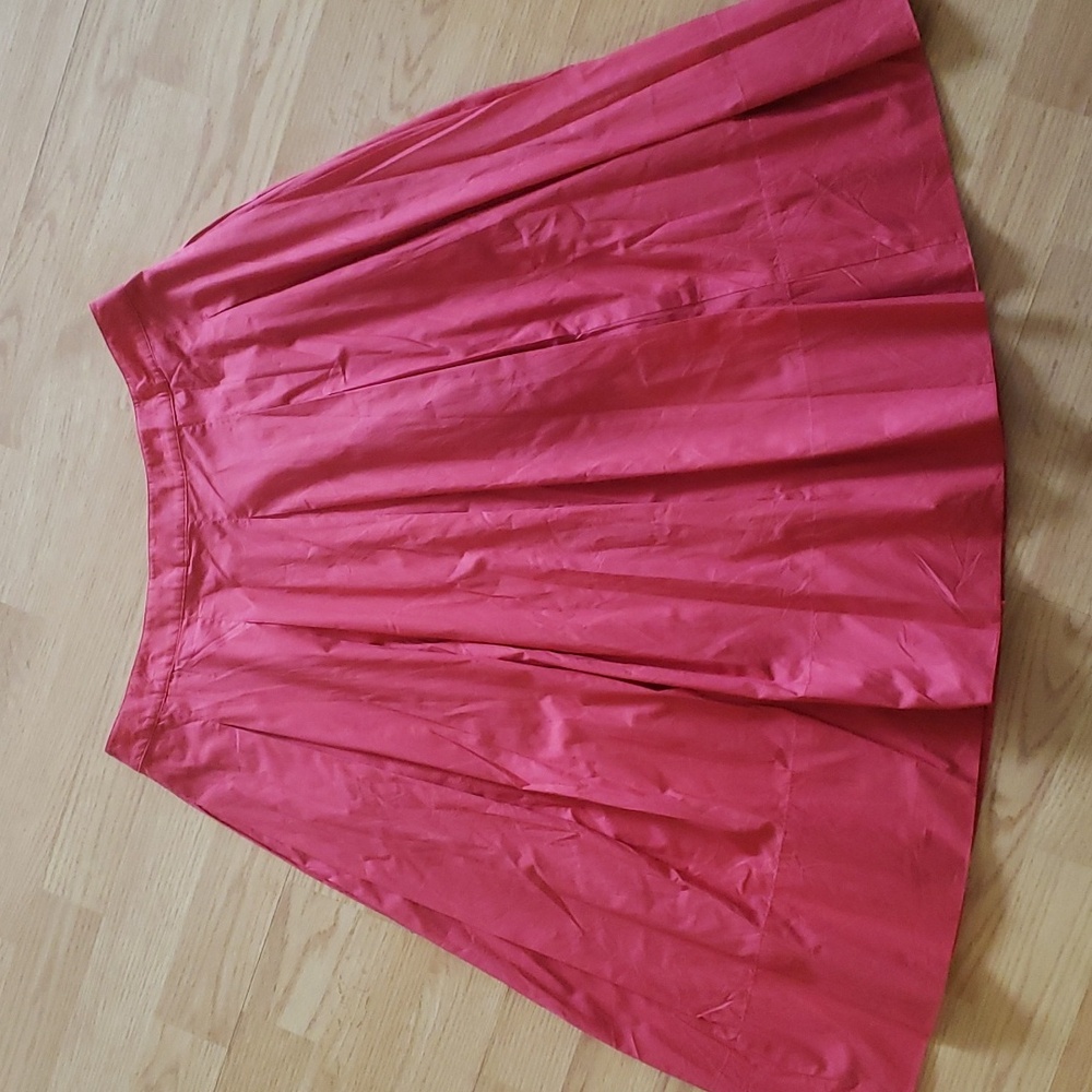 Talbot's watermelon skirt